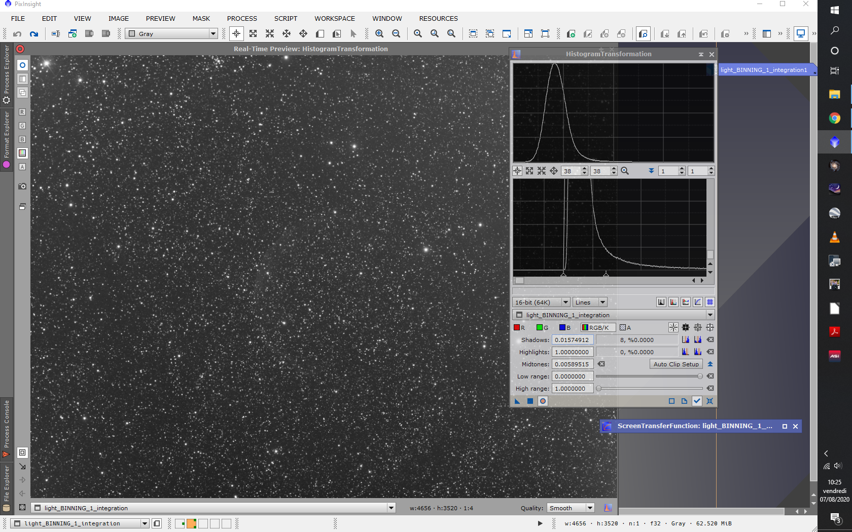 Abell85 OIII Histo.png