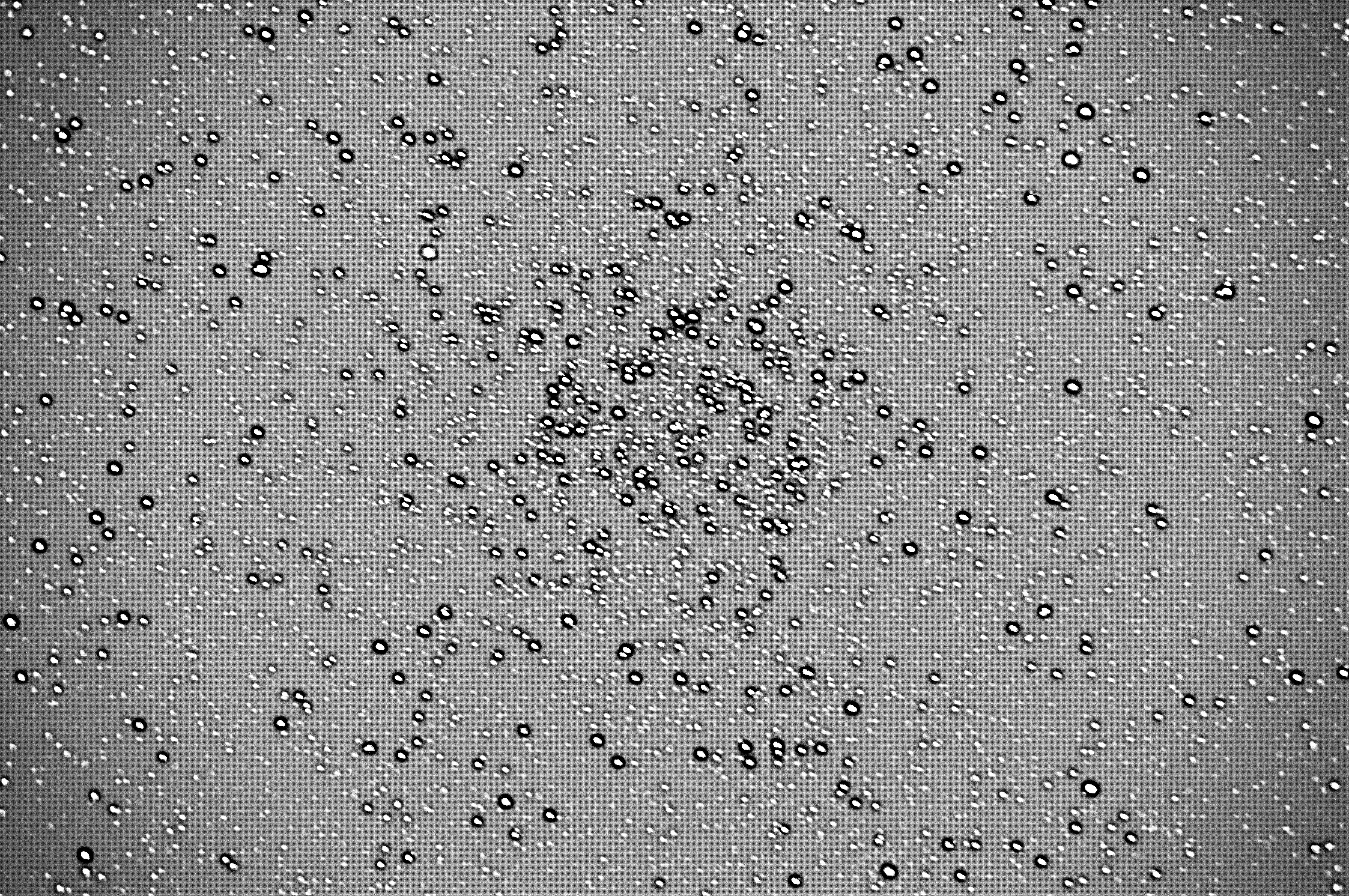 300 secondes de pose avec luminance modifiée pour voir le vignetage